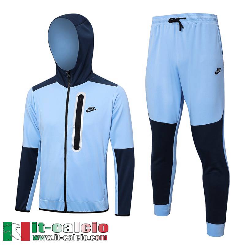 Sport Full-Zip Giacca Cappuccio cielo blu Uomo 2023 2024 JK773