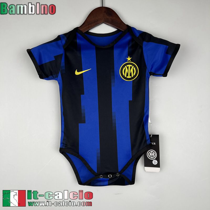 Inter Milan Maglia Calcio Prima Baby 2023 2024 MK32