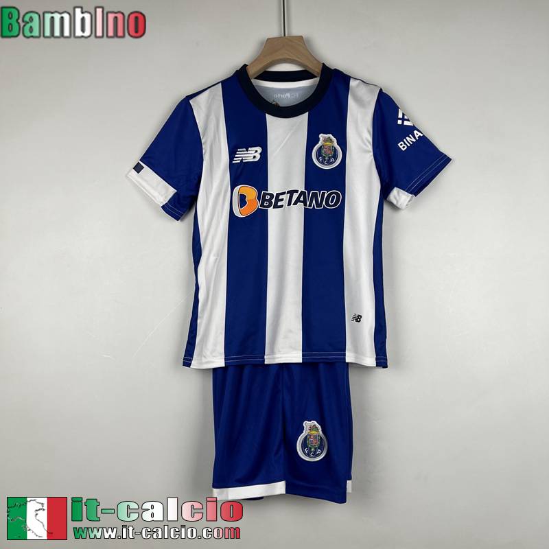 Porto Maglia Calcio Prima Bambini 2023 2024 MK50