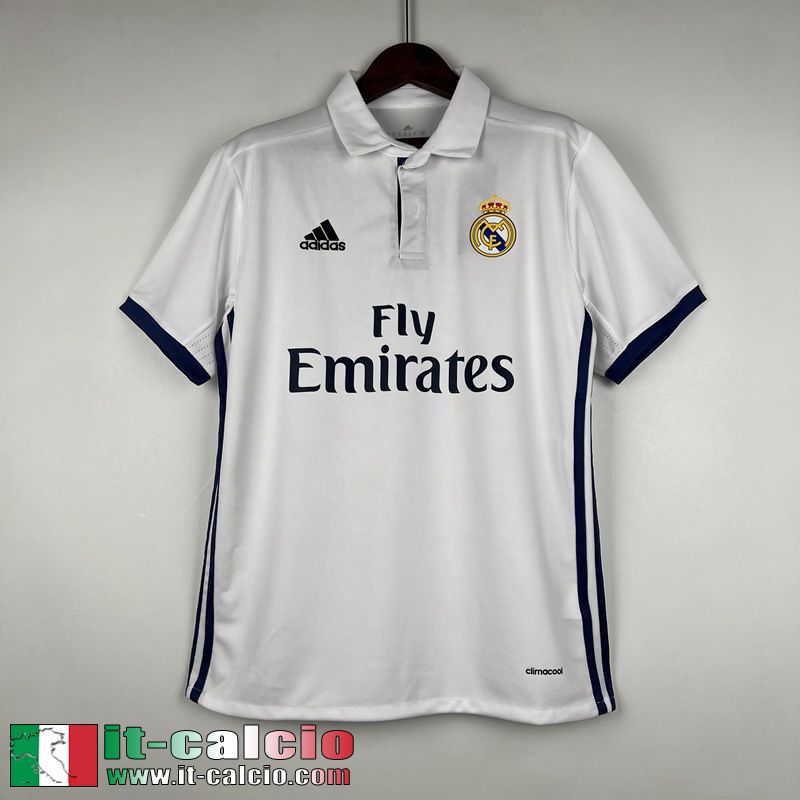 Real Madrid Retro Maglia Calcio Prima Uomo 16/17 FG299