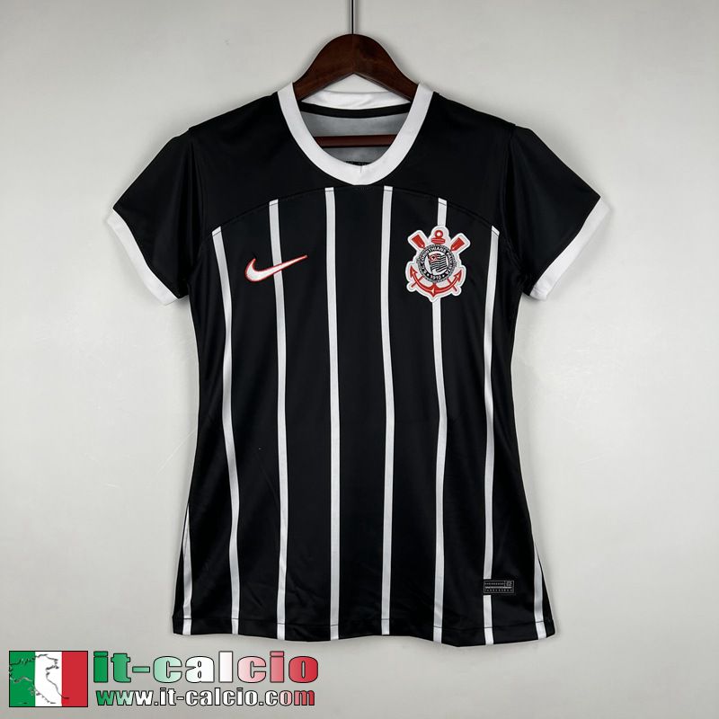 Corinthians Maglia Calcio Seconda Donna 2023 2024 MW12