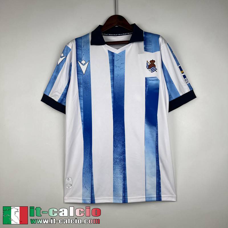 Real Sociedad Maglia Calcio Prima Uomo 2023 2024