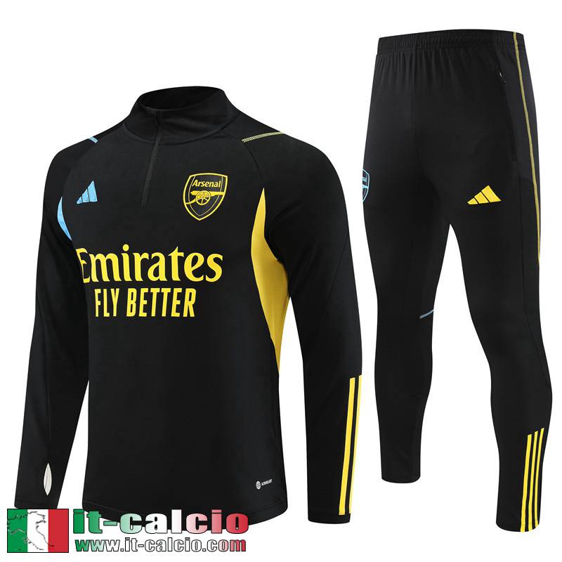 Arsenal Tute Calcio nero Uomo 2023 2024 TG834