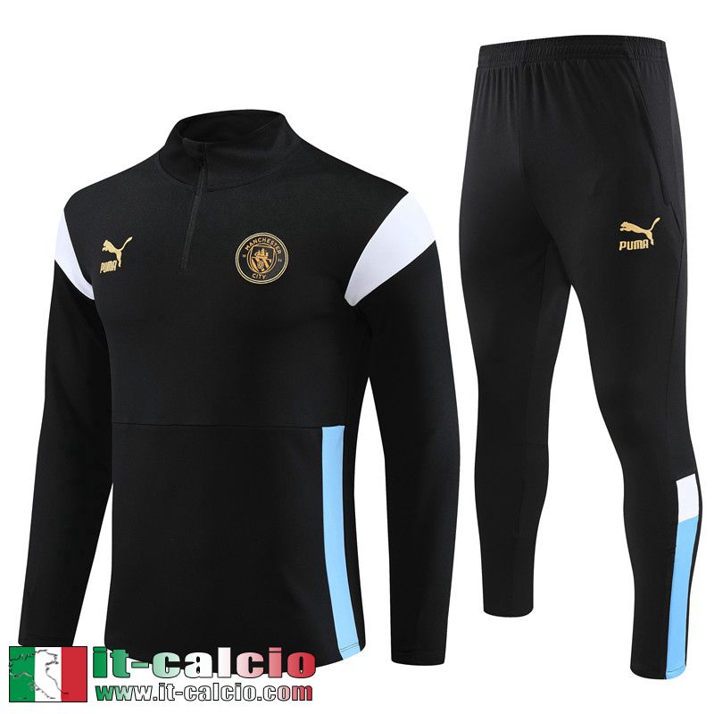 Manchester City Tute Calcio nero Uomo 2023 2024 TG840