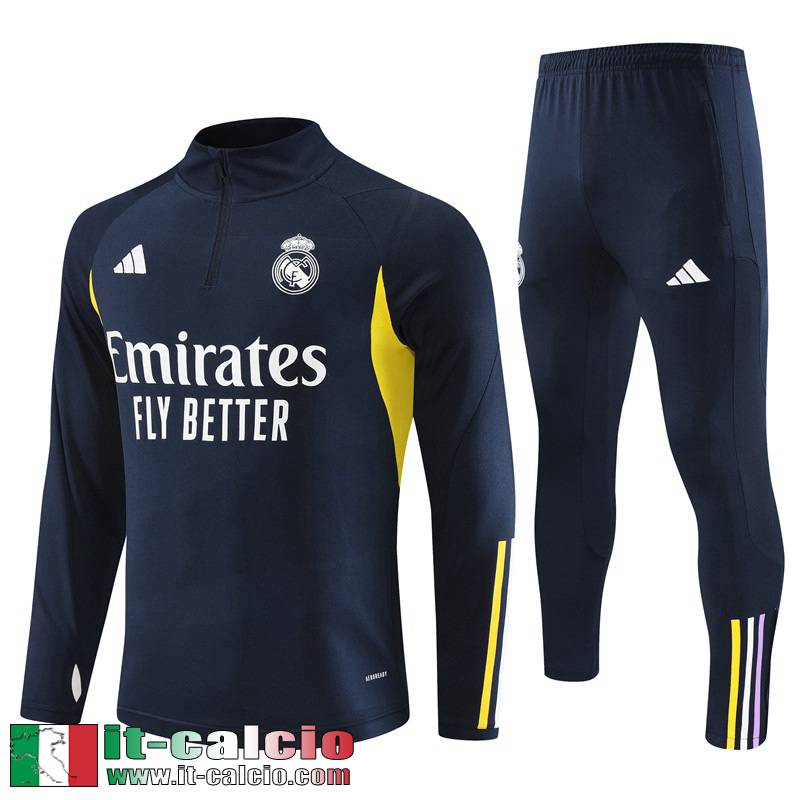 Real Madrid Tute Calcio blu navy Uomo 2023 2024 TG860