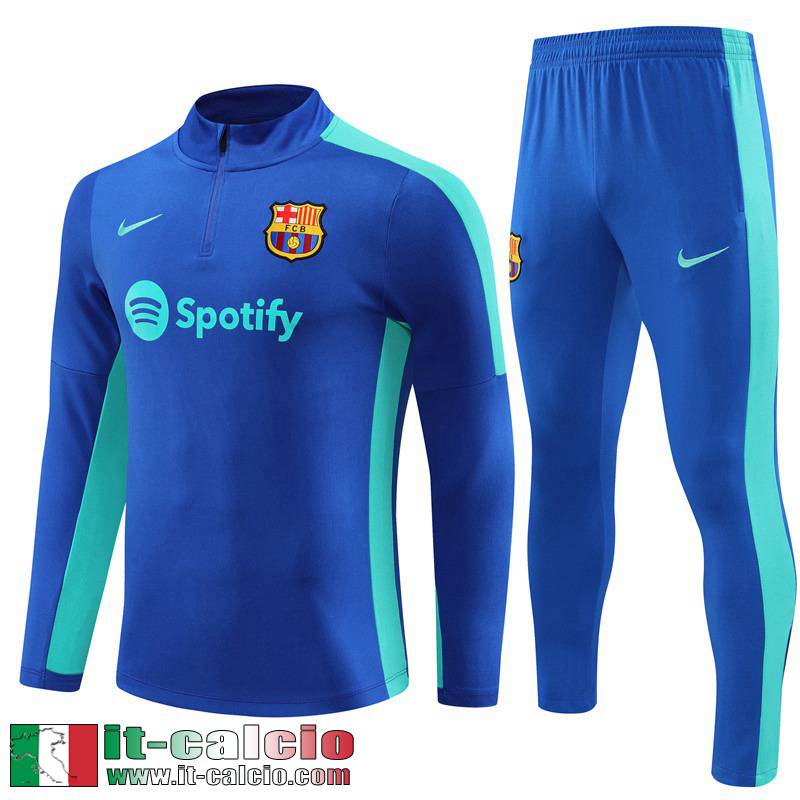 Barcellona Tute Calcio blu Uomo 2023 2024 TG817