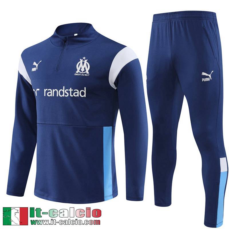 Marsiglia Tute Calcio blu navy Uomo 2023 2024 TG819