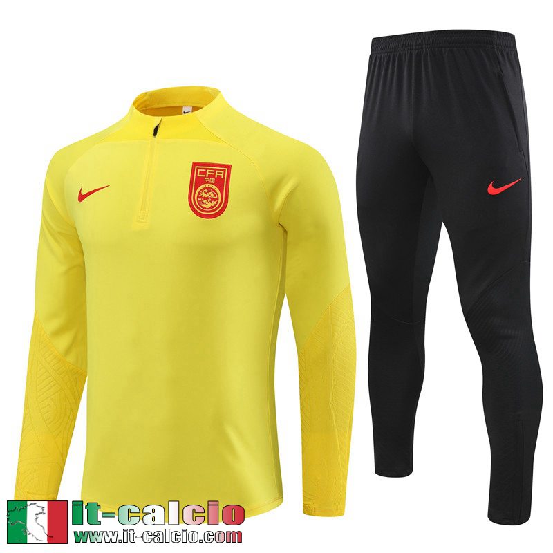 China Tute Calcio GIALLO Uomo 2023 2024 TG824