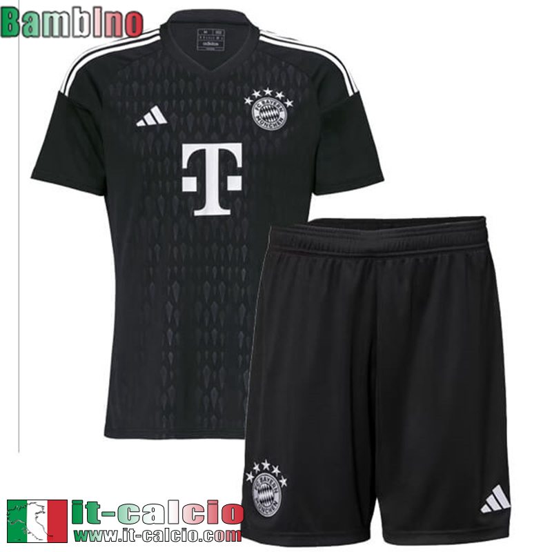 Bayern Monaco Maglia Calcio Portieri Bambini 2023 2024 TBB137