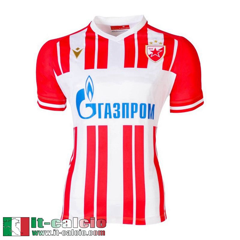 Red Star Belgrade Maglia Calcio Prima Uomo 2023 2024