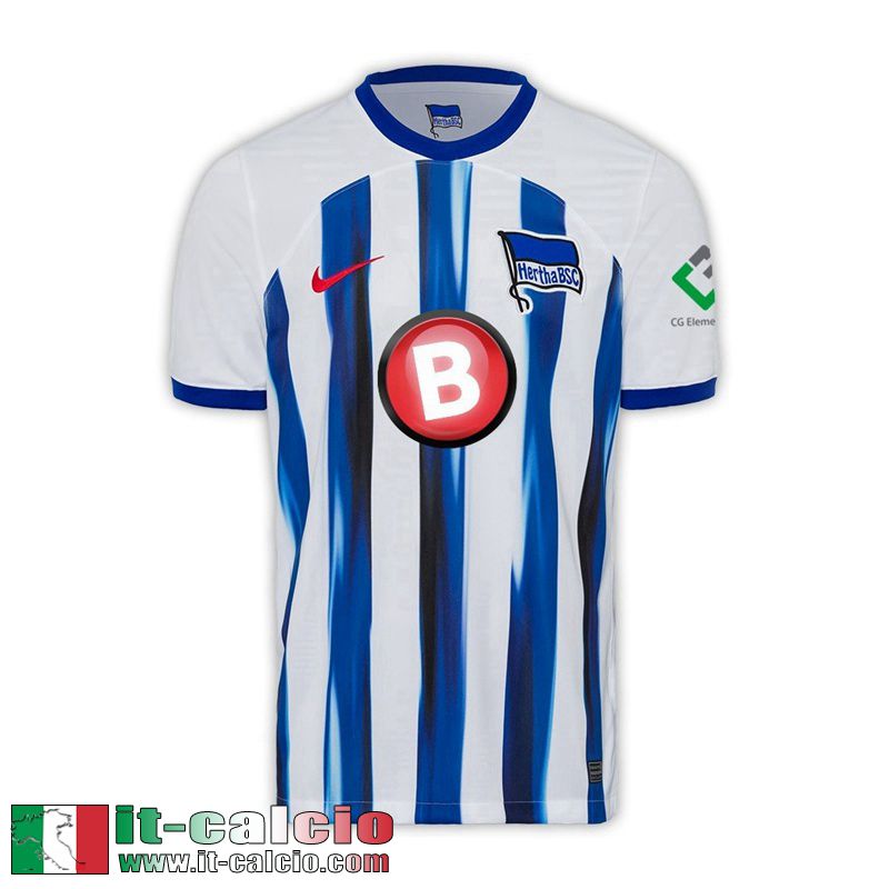 Hertha BSC Maglia Calcio Prima Uomo 2023 2024