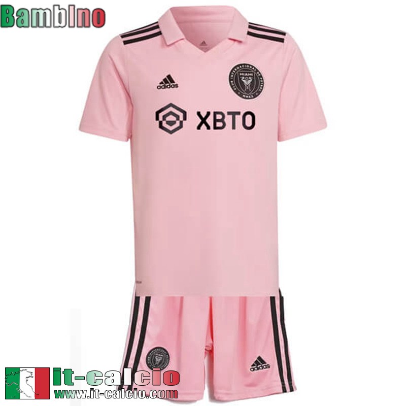 Inter Miami Maglia Calcio Prima Bambini 2023