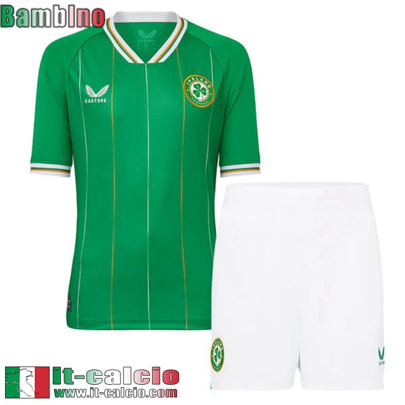 Irlanda Maglia Calcio Prima Bambini 2023