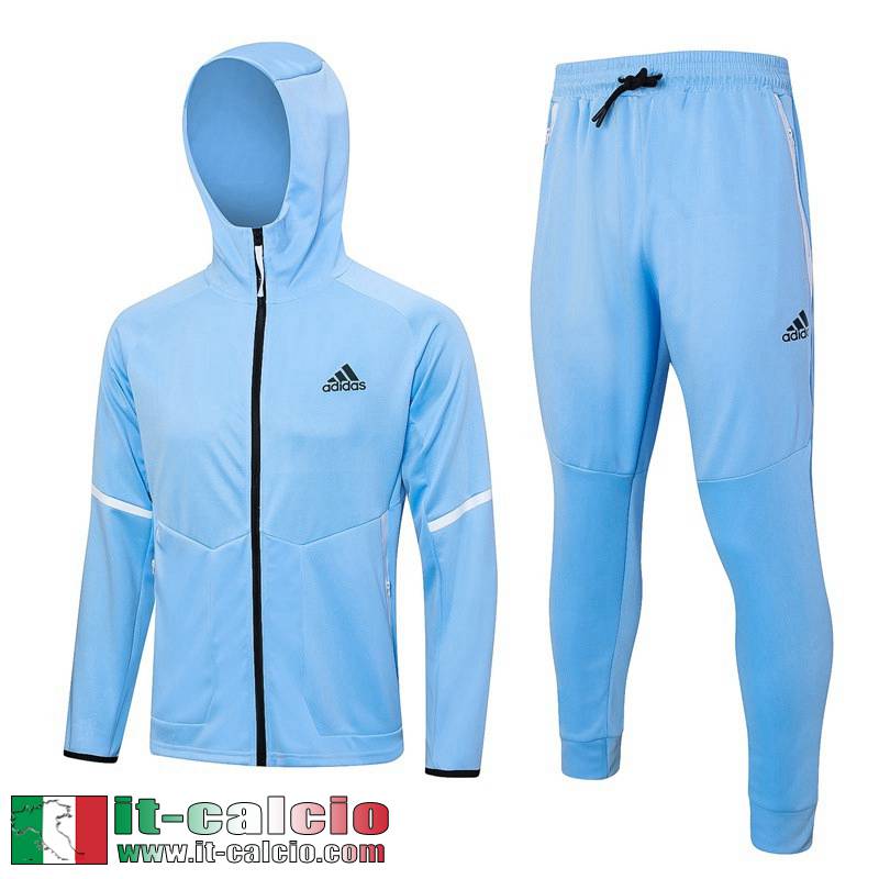 Sport Full-Zip Giacca Cappuccio cielo blu Uomo 2023 2024 JK800