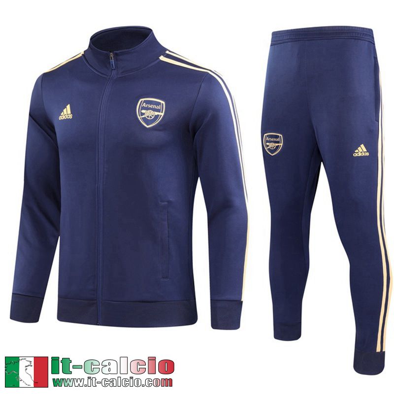 Arsenal Full-Zip Giacca blu navy Uomo 2023 2024 JK812