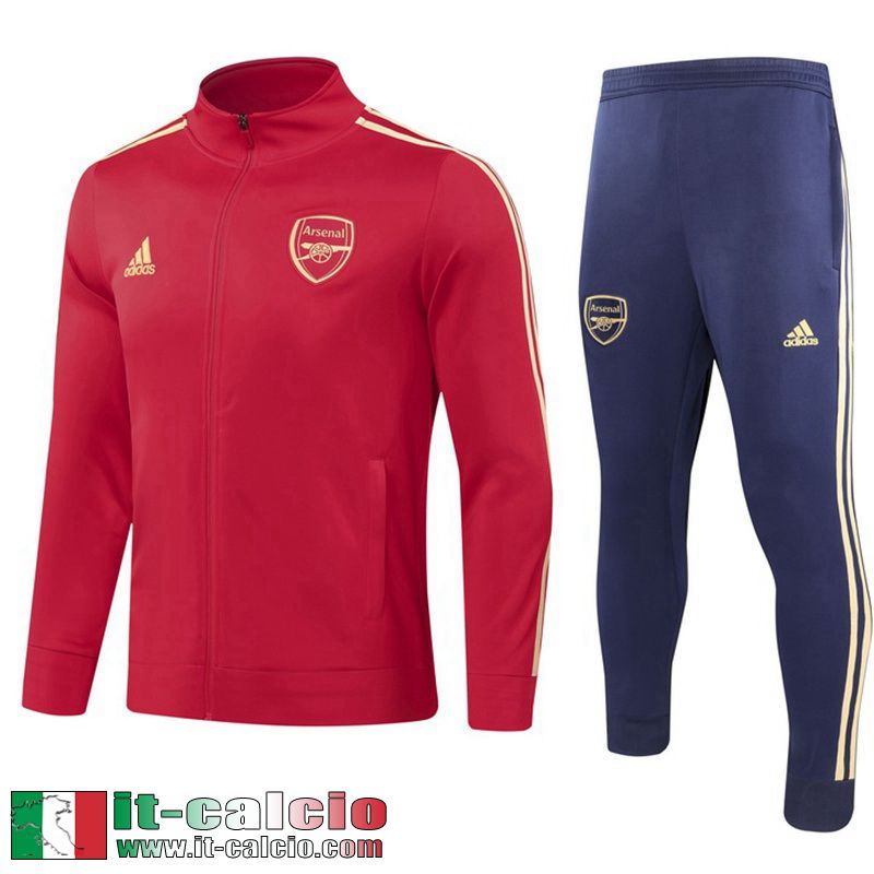 Arsenal Full-Zip Giacca rosso Uomo 2023 2024 JK814