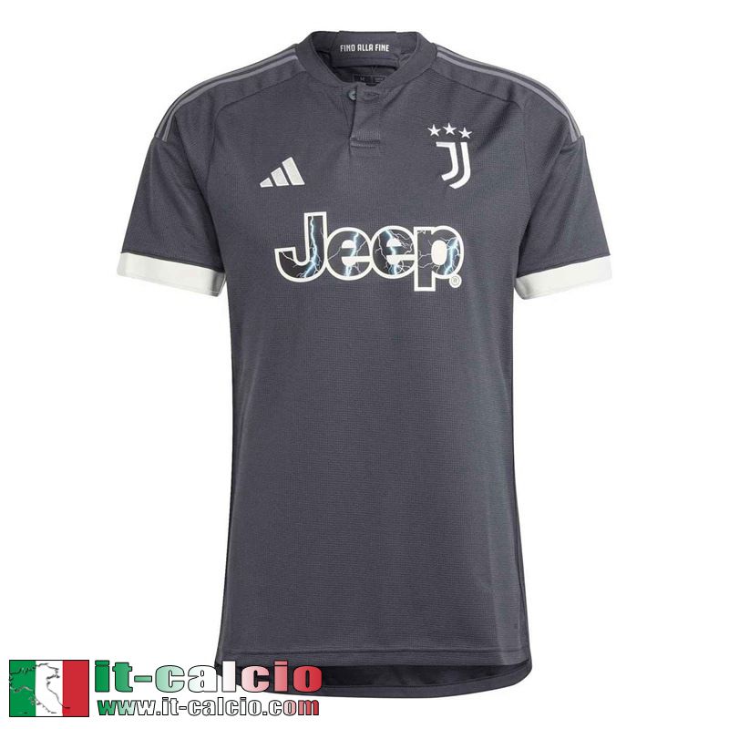 Juventus FC Maglia Calcio Terza Uomo 2023 2024 TB16