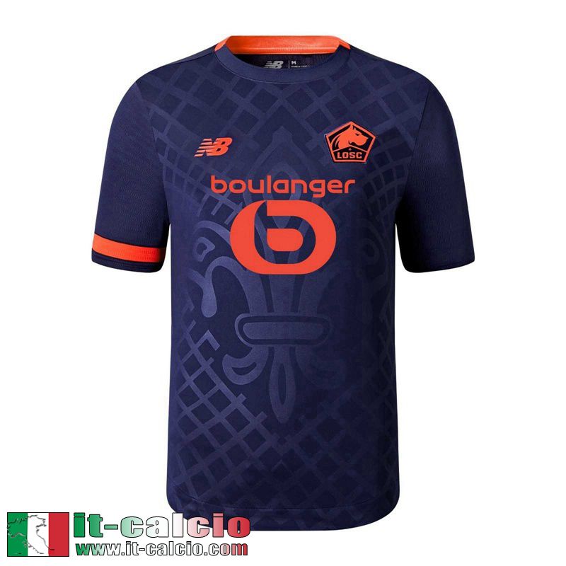 Lille OSC Maglia Calcio Terza Uomo 2023 2024