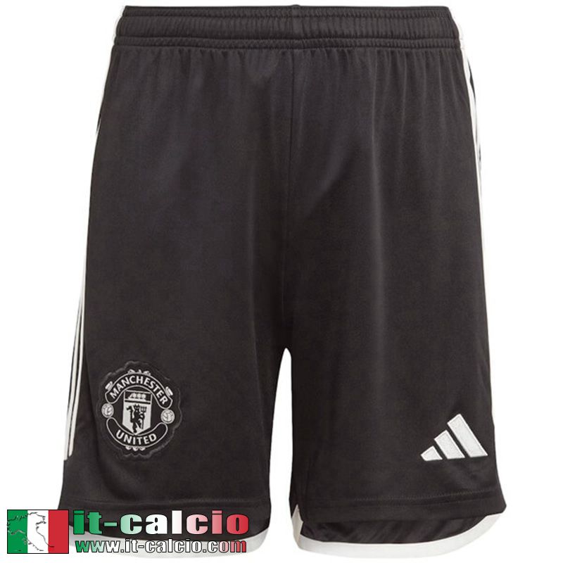 Manchester United Pantaloncini Calcio Seconda Uomo 2023 2024