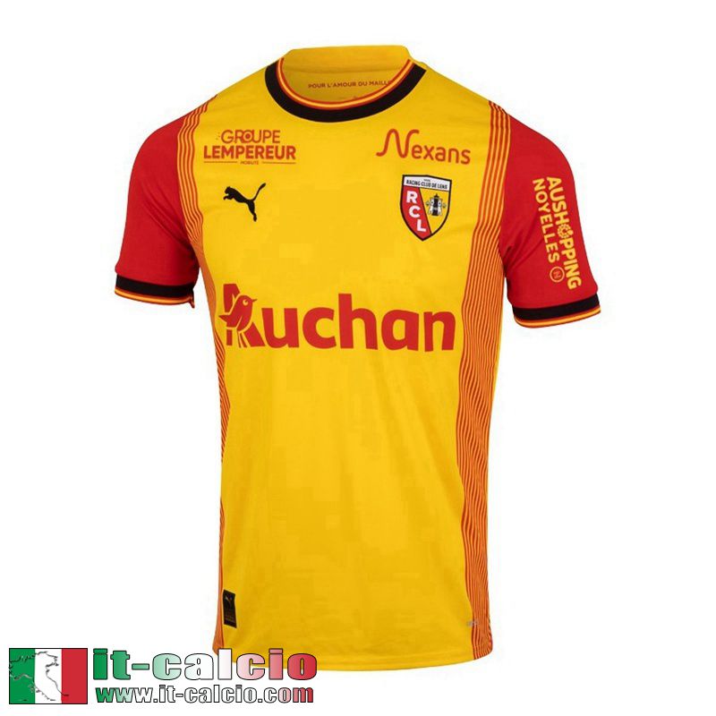 RC Lens Maglia Calcio Prima Uomo 2023 2024