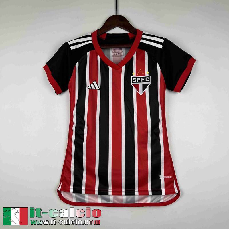 Sao Paulo Maglia Calcio Seconda Donna 2023 2024