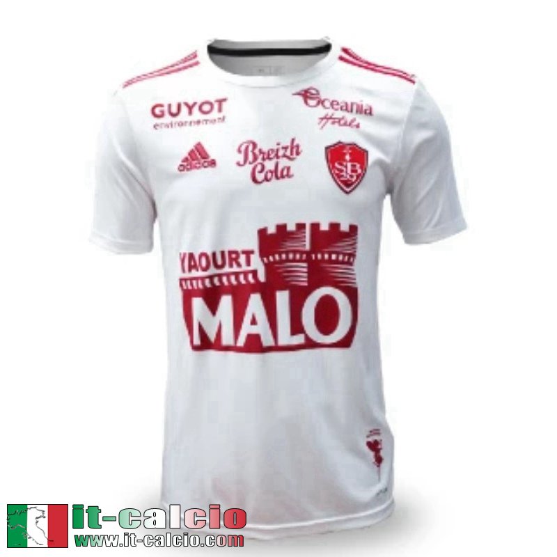 Stade Brestois Maglia Calcio Seconda Uomo 2023 2024