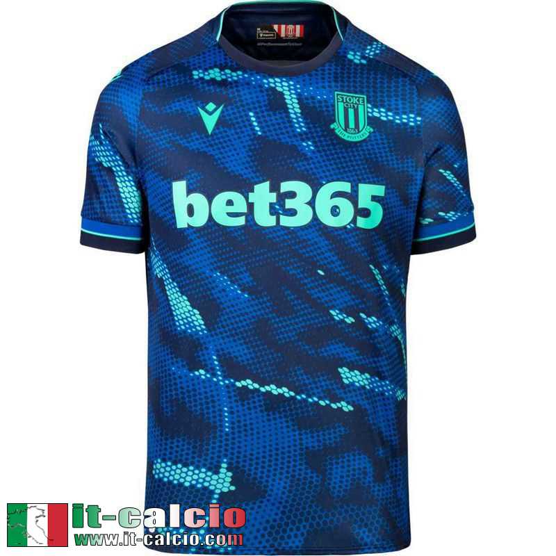 Stoke City Maglia Calcio Seconda Uomo 2023 2024