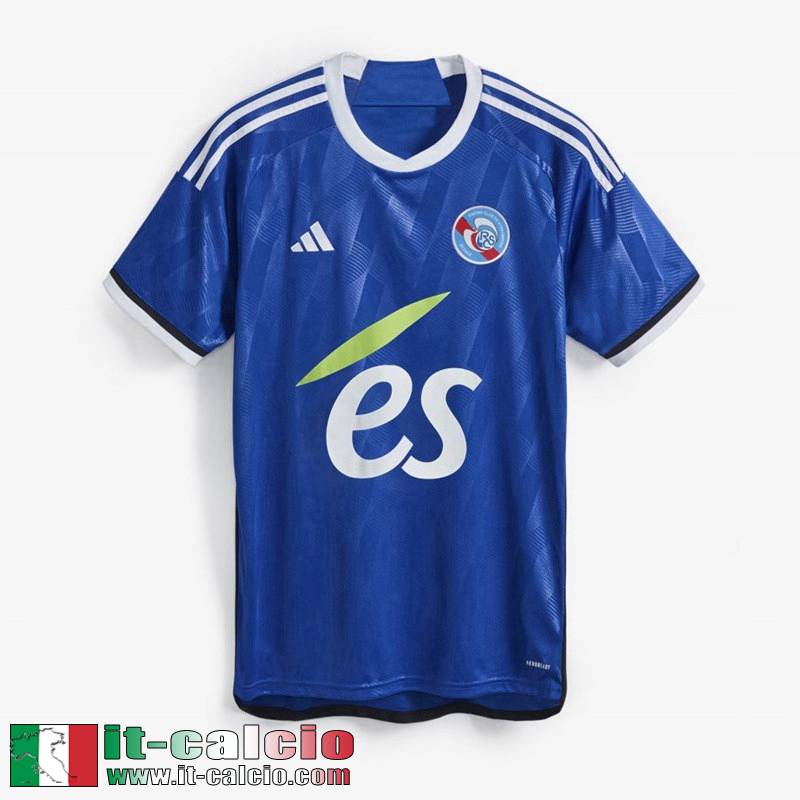 Strasbourg Maglia Calcio Prima Uomo 2023 2024