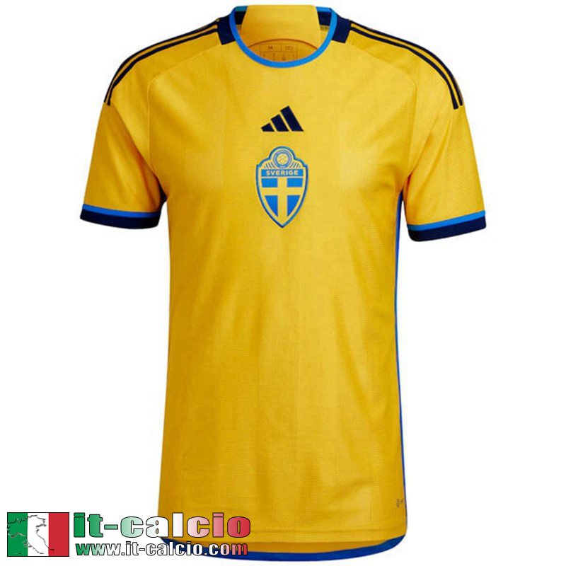 Svezia Maglia Calcio Prima Uomo 2022