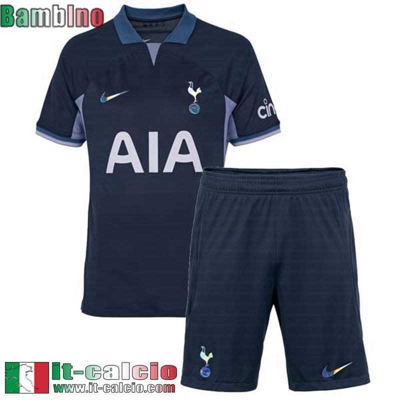 Tottenham Hotspur Maglia Calcio Seconda Bambini 2023 2024