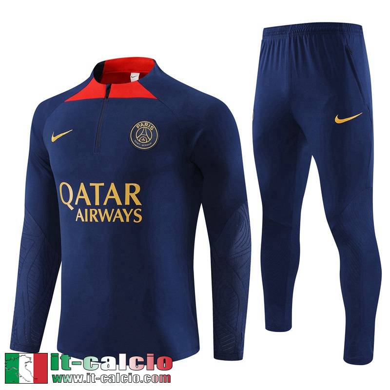 PSG Tute Calcio blu navy Uomo 2023 2024 TG899