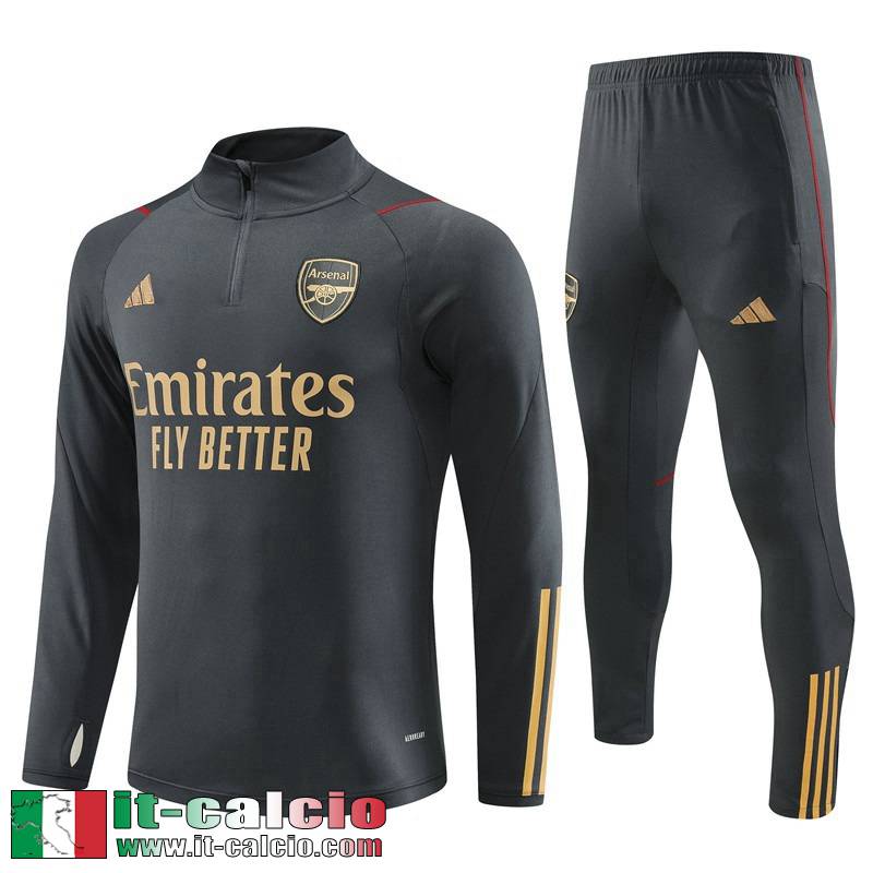 Arsenal Tute Calcio grigio Uomo 2023 2024 TG915