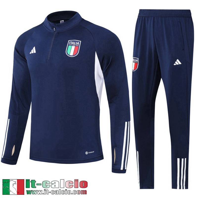 Italia Tute Calcio blu Uomo 2023 2024 TG987