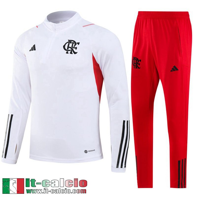 Flamengo Tute Calcio Bianco Uomo 2023 2024 TG991