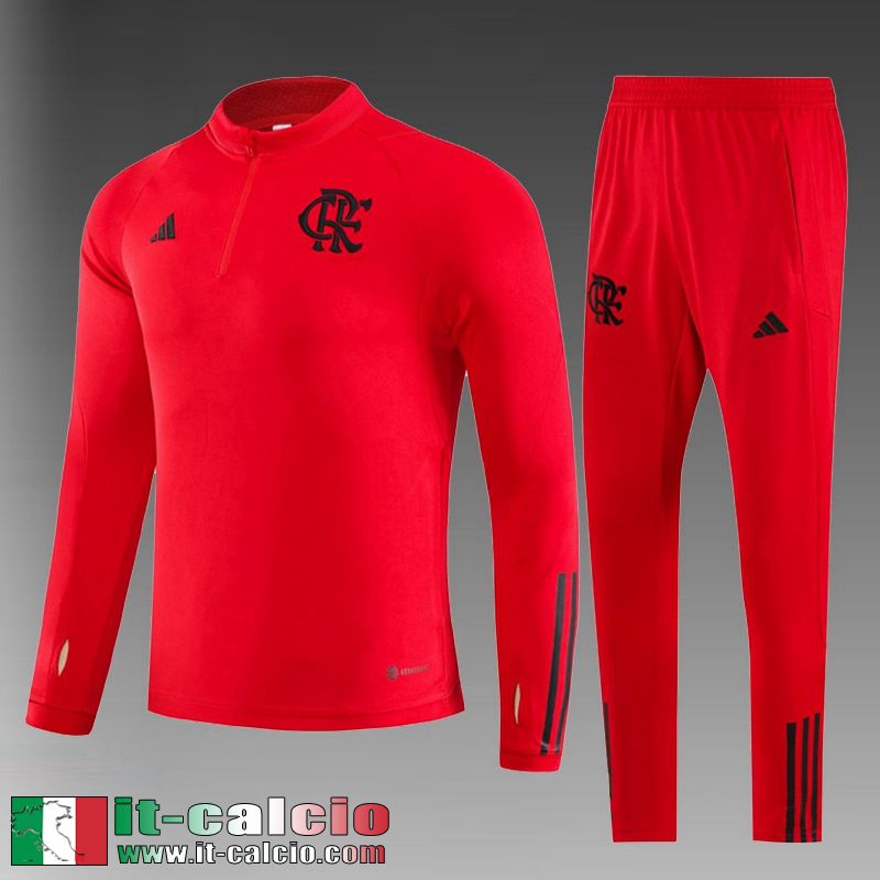 Flamengo Tute Calcio rosso Bambini 2023 2024 TK703