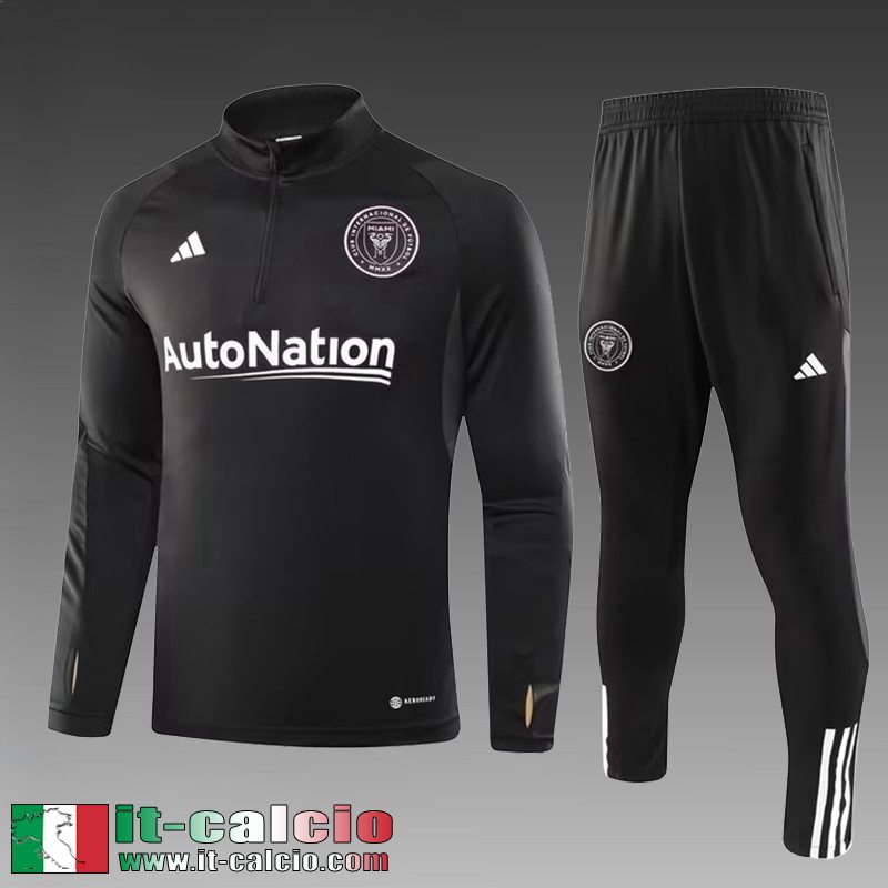 Inter Miami Tute Calcio nero Bambini 2023 2024 TK710