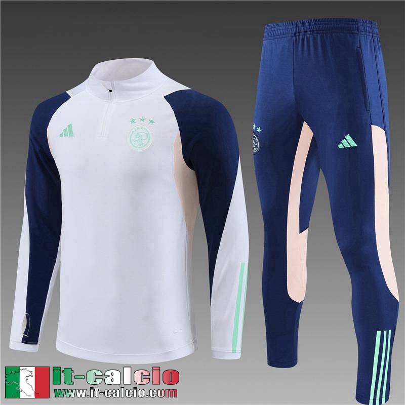 AFC Tute Calcio Bianco Bambini 2023 2024 TK670