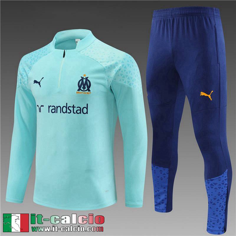 Marsiglia Tute Calcio cielo blu Bambini 2023 2024 TK679