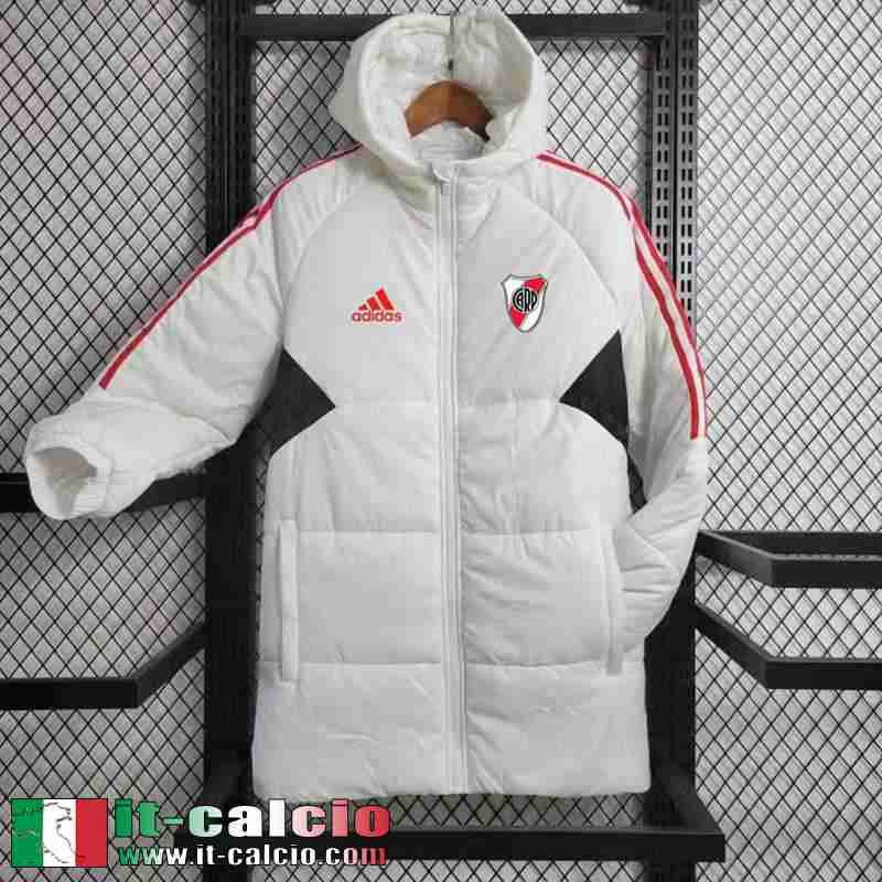 River Plate Piumino Calcio Bianco Uomo 2023 2024 DD145