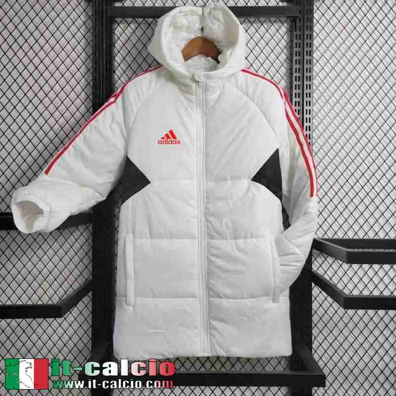 Sport Piumino Calcio Bianco Uomo 2023 2024 DD146