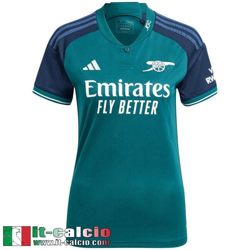 Arsenal Maglia Calcio Terza Donna 23 24