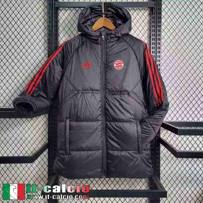 Bayern Monaco Piumino Calcio nero Uomo 23 24 G17