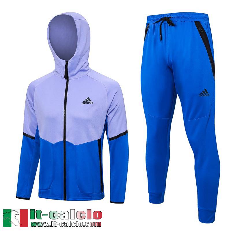 sport Full-Zip Giacca Cappuccio blu Uomo 23 24 B11