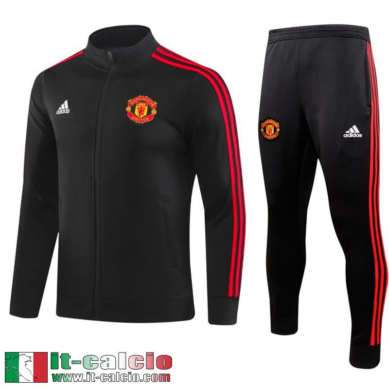 Manchester United Full-Zip nero Uomo 23 24 B14