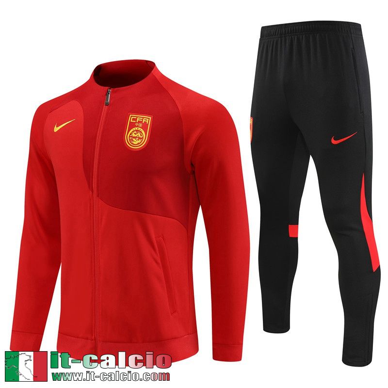 China Full-Zip rosso Uomo 23 24 B27