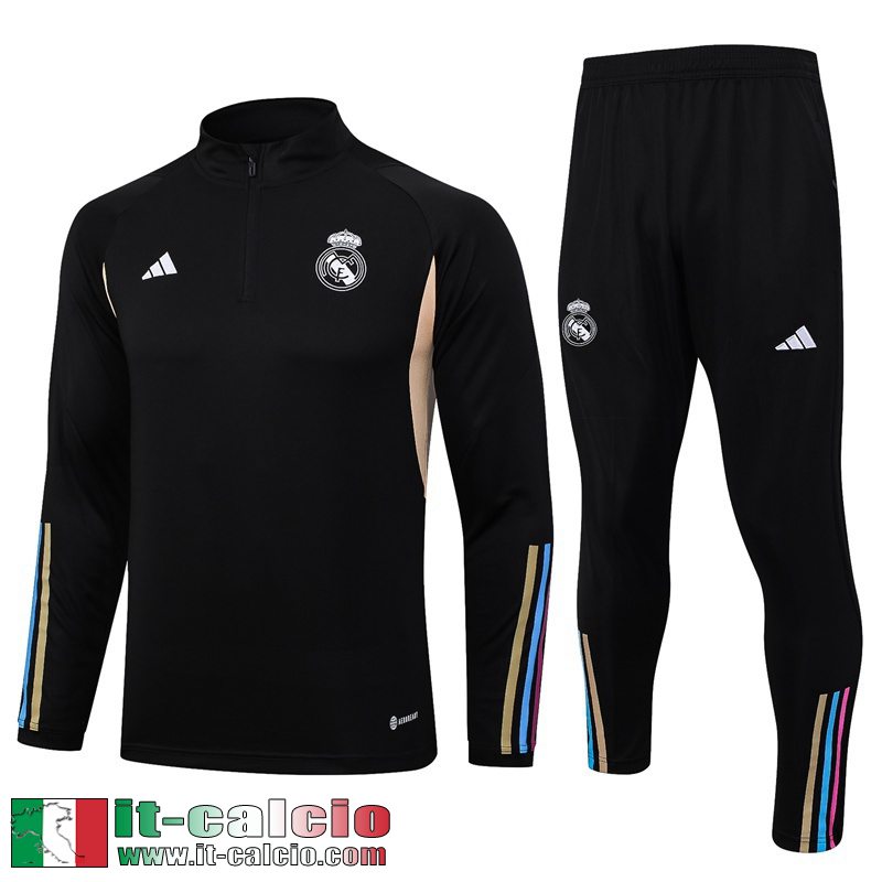 Real Madrid Tute Calcio nero Uomo 23 24 A10