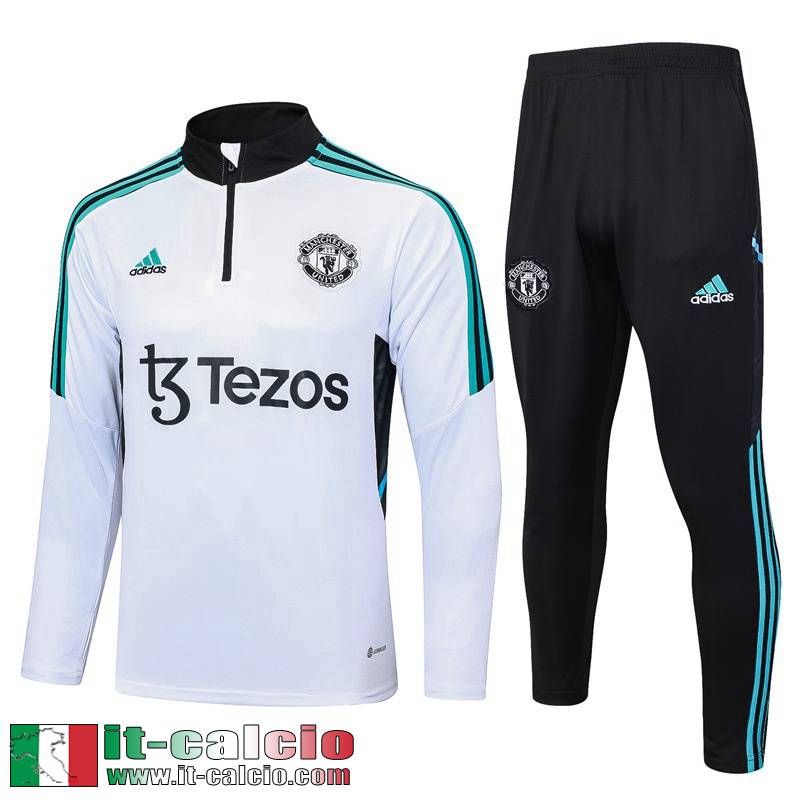 Manchester United Tute Calcio Bianco Uomo 23 24 A32