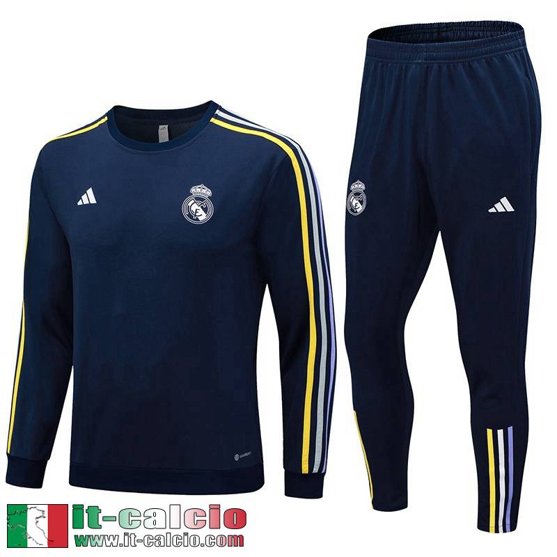 Real Madrid Tute Calcio blu navy Uomo 23 24 A52