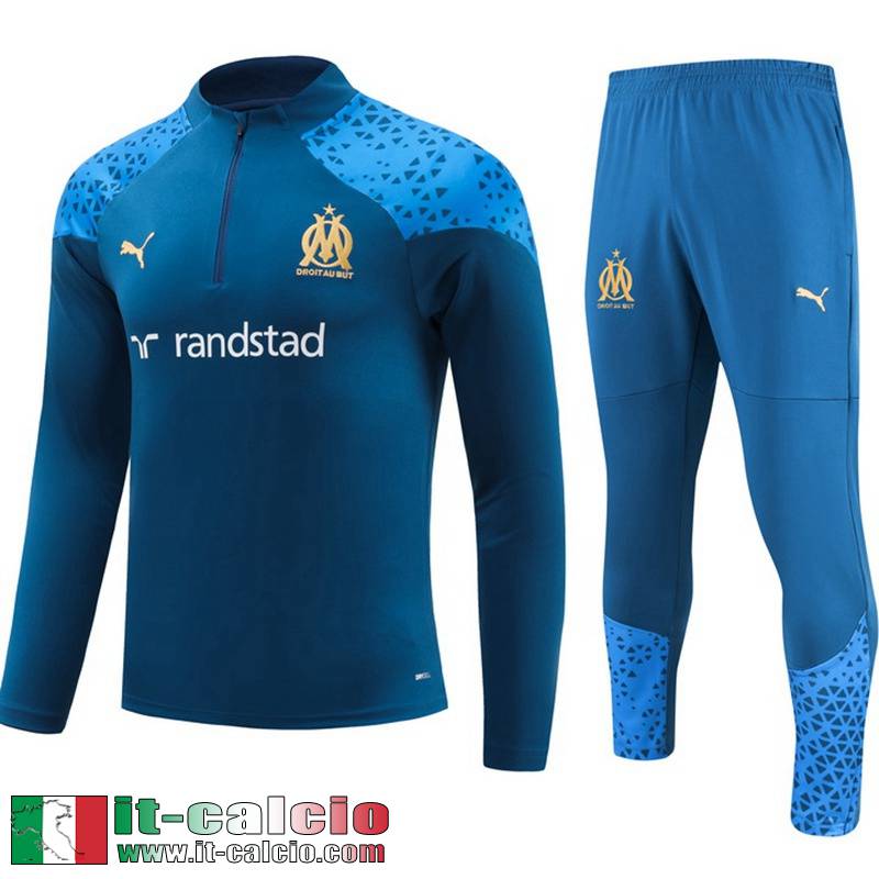 Marsiglia Tute Calcio blu Uomo 23 24 A79