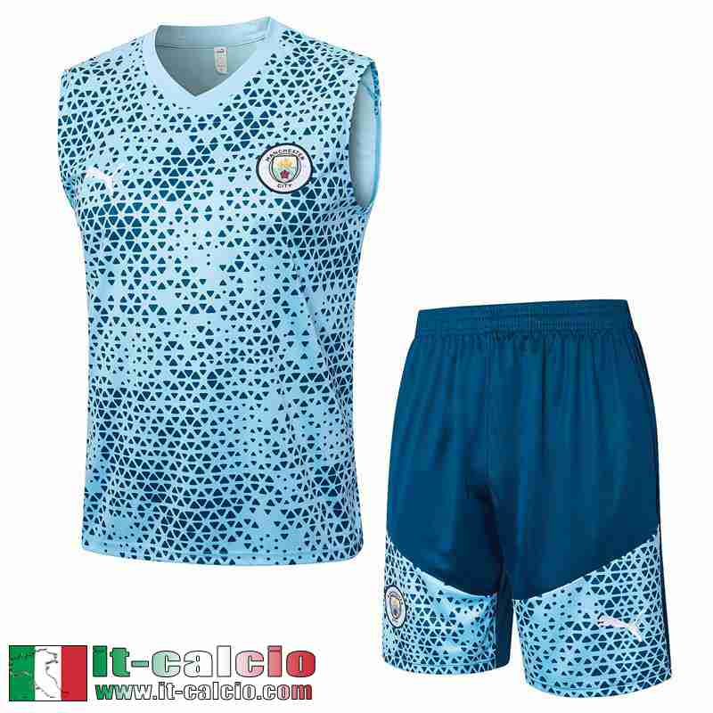 Manchester City Tute Calcio azzurro Uomo 23 24 A81